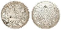 Deutsches Kaiserreich 1/2 Mark 1/2 Mark Silber - Deutsches Kaiserreich -