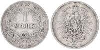 Deutschland / Kaiserreich 1 Mark 1 Mark kleiner Adler J.9 1882 J -