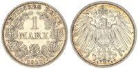 Deutsches Kaiserreich 1 Mark Kaiserreich 1 Mark Kursmünze J.17 -