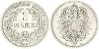 Deutsches Kaiserreich 1 Mark Kaiserreich 1 Mark Kursmünze J. 9 -