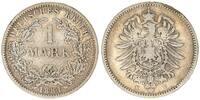 Deutsches Kaiserreich 1 Mark Kaiserreich 1 Mark Kursmünze J. 9 -