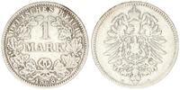 Deutsches Kaiserreich 1 Mark Kaiserreich 1 Mark Kursmünze J. 9 -