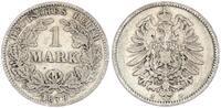 Deutsches Kaiserreich 1 Mark Kaiserreich 1 Mark Kursmünze J.9 Silbermünze kleiner Adler -