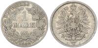 Deutsches Kaiserreich 1 Mark Kaiserreich 1 Mark Kursmünze J.9 Silbermünze kleiner Adler -