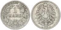 Deutsches Kaiserreich 1 Mark Kaiserreich 1 Mark Kursmünze J.9 Silbermünze kleiner Adler -