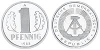 Deutschland / DDR 1 Pfennig Alu DDR 1 Pfennig 1983 PP -