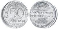 Deutschland / Weimar 50 Pfennig Weimar 50Pf. J.301 FEHLPRÄGUNG dezentrierte Prägung -