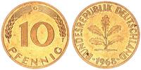Deutschland 10 Pfennig BRD 10 Pfennig 1968 G -