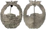 3. Reich Orden Schnellboot-Kriegsabzeichen 1. Modell Hersteller SBW -