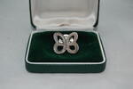 Jette Joop Anstecknadel, 925 Silber, mit Zirkonen, ca. 2cm groß -