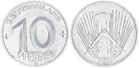 Deutschland / DDR 10 Pfennig 10 Pfennig DDR 1953 E seltenes Jahr / Münzzeichen -