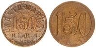 Kolonien: Deutsch-Südwestafrika 150 Pf. DSWA Hafen Hotel Swakopmund Werth Marke zu 150 Pfennig -