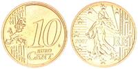 Frankreich 10 Cent Frankreich 10 Cent Kursmünze 2007 prägefrisch -