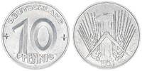 Deutschland / DDR 10 Pfennig 10 Pfennig DDR 1953 E seltenes Jahr / Münzzeichen prfr.-St. -