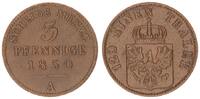Altdeutschland / Preußen/Reuss 3 Pfennige Fehlprägung Preußen/Reuss 3 Pfennige 1850 A Stempelkopplung -