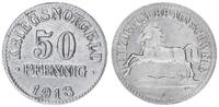 Nebengebiete / Braunschweig Notgeld 50 Pfennig Herzogtum / Braunschweig 50 Pfennig 1918 Kriegsnotgeld Eisen -