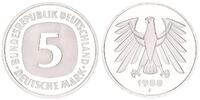 Deutschland / Bundesrepublik 5 Mark 5 DM Kursmünze 1988 F TOP-Erhaltung ! Polierte Platte (PP, Proof) -