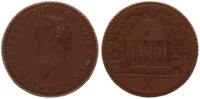 Deutschland Porzellanmedaille Meissen Porzellan Medaille Johann Wolfgang von Goethe -