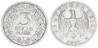 Deutschland / WEIMAR 3 Mark WEIMAR 3 Mark 1932 F -