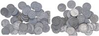 Deutschland / Drittes Reich Lot 50 x 50 Pfennig Aluminium J.368 50 Stück -