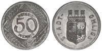 Stadt Ohligs 50 Pfennig Fehlprägung Stadt Ohligs 50 Pfennig 2 x kurz versetzt geprägt/ Schrift doppelt -
