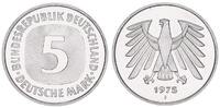 Deutschland / Bundesrepublik 5 Mark 5 DM Kursmünze 1975J TOP-Erhaltung ! Polierte Platte (PP, Proof) -