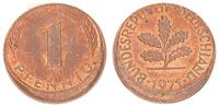 Deutschland 1 Pfennig 10-15 % dezentriert BRD 1 Pfennig 1971 G Fehlprägung: 10-15% dezentriert -