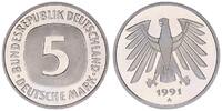 Deutschland / Bundesrepublik 5 Mark 5 DM Kursmünze 1991 A TOP-Erhaltung ! prägefrisch-stempelglanz -