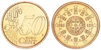 Portugal 50 Cent Portugal 50 Cent Kursmünze 2002 prägefrisch -