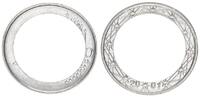 Frankreich Probe: 2 Euro Ring, ohne Wert Frankreich 2 Euro Probeprägung, Ring ohne Wert, 2001 -