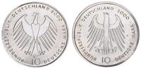 Deutschland BRD 10 Mark Probe BRD 10 DM 2000 Expo - Kopplung zweier Adlerseiten - ohne Randschrift -