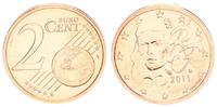 Frankreich 2 Cent Frankreich 2 Cent Kursmünze 2011 prägefrisch -