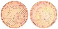 Frankreich 2 Cent Frankreich 2 Cent Kursmünze 2003 prägefrisch -