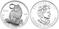 Kanada 1 Dollar Wildlife - Wolf 1/2oz Silber -