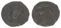 Römisches Reich - Kaiserzeit Bronze AE Constantinus I Wolf säugt Romulus und Remus - Urbs Roma -