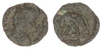 Römisches Reich - Kaiserzeit Bronze AE Constantinus I Wolf säugt Romulus und Remus - Urbs Roma -