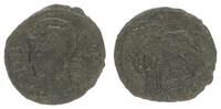 Römisches Reich - Kaiserzeit Bronze AE Constantinus I Wolf säugt Romulus und Remus - Urbs Roma -