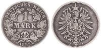 Deutschland / Kaiserreich 1 Mark 1 Mark kleiner Adler J.9 1885 J -