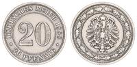 Kaiserreich 20 Pfennig 20 Pfennig 1888 E -