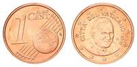 Vatikan 1 Cent Vatikan 1 Cent 2007 Kursmünze mit Papstmotiv prägefrisch -