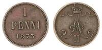 Finnland Russland 1 Penni Finnland Russland 1 Penni 1873 - Alexander II von Russland -