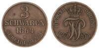 Oldenburg 3 Schwaren Oldenburg 3 Schwaren 1864 B -