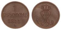 Hannover 1 Pfennig Hannover 1 Pfennig 1851 B Ernst August -