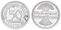 Deutschland / Weimar / Inflationszeit 50 Pfennig Kaiserreich 50 Pfennig J.301 1919 D Seltenes Jahr -