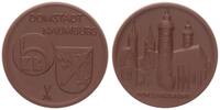 Deutschland Meissen Porzellan Medaille Meissen Porzellan Medaille Domstadt Naumburg -