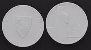 Deutschland Meissen Porzellan Medaille Meissen Porzellan Medaille Luther-Ehrung der DDR 1983 -