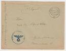 3. Reich / Polen Feldpostbriefumschlag aus Litzmannstadt/Lodz Feldpostbriefumschlag aus Litzmannstadt/Lodz, 30.8.40 -