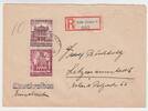 3. Reich / Polen Einschreibbrief aus Litzmannstadt/Lodz Einschreibbrief aus Litzmannstadt/Lodz, 02.1941 -