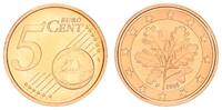 Deutschland 5 Cent Deutschland 5 Cent 2006 F prägefrisch -