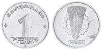 Deutschland / DDR 1 Pfennig Alu DDR 1 Pfennig 1950 E -